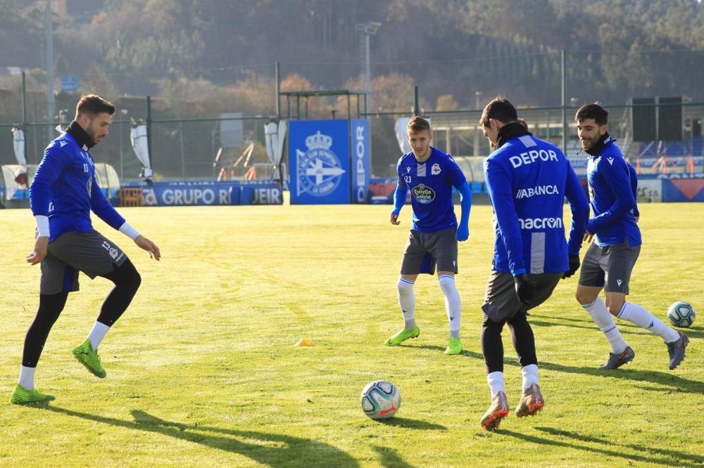 Grandes novedades en el inicio de la semana del Dépor. Twitter/RCDeportivo