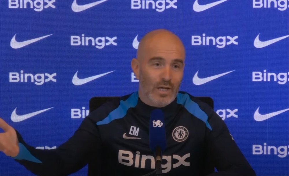 Enzo Maresca adelantó minutos para Marc Guiu. Captura/ChelseaFC