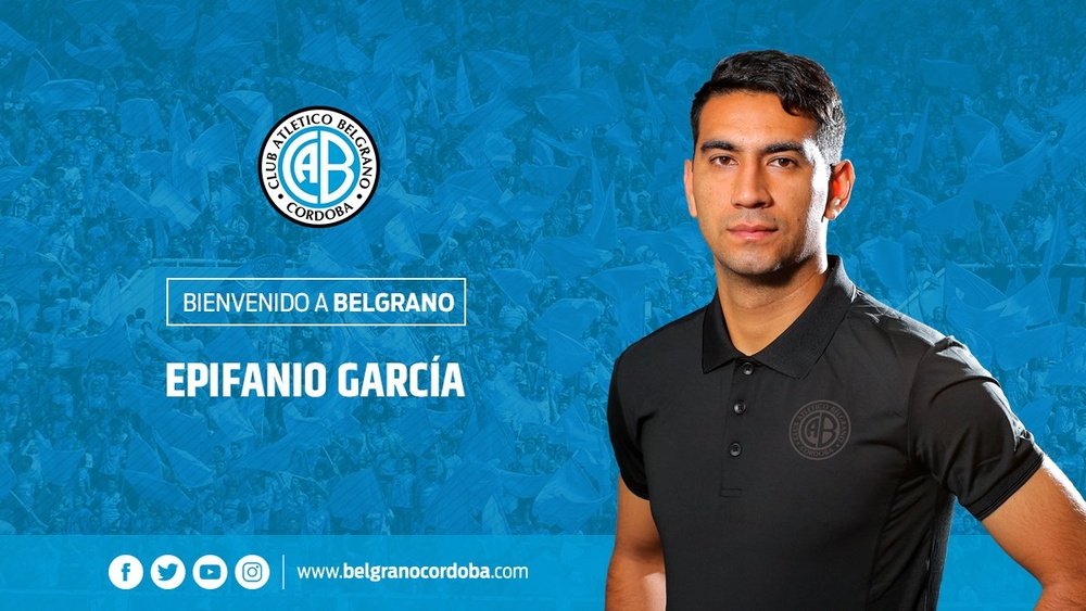 Epifanio García, nuevo jugador de Belgrano. Belgrano