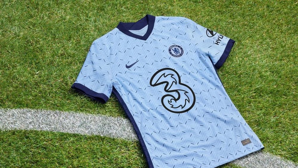 El Chelsea estrenará esta camiseta ante el Crystal Palace. Twitter/ChelseaFC