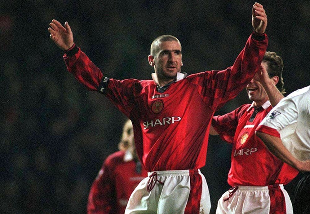 Cantona, leyenda viva del United, quiere a Guardiola en el banquillo de Old Trafford.