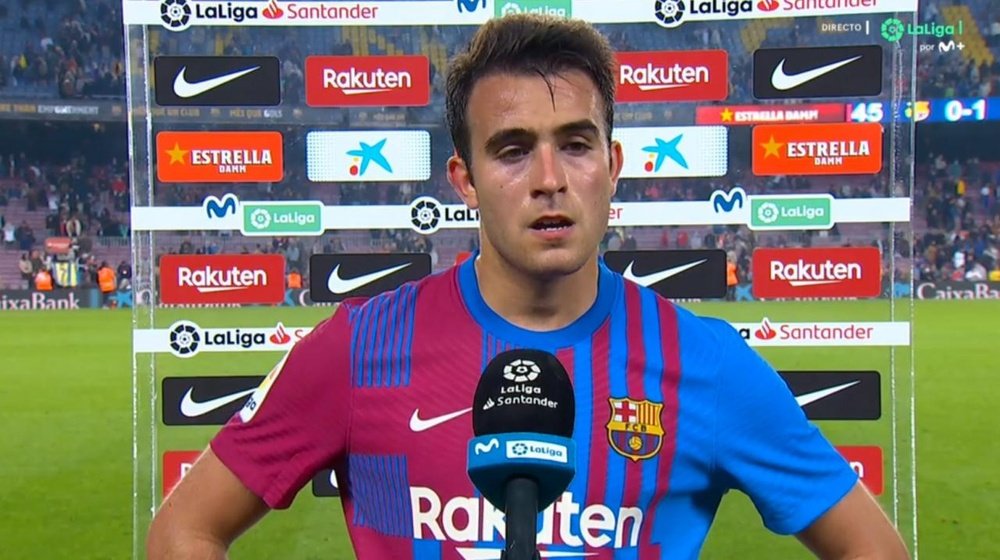 Garcia shows frustration after Cadiz loss. Screenshot/MovistarLaLiga