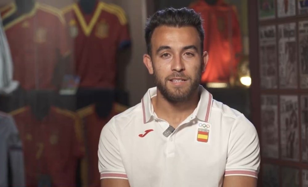 Eric García quiere el oro. Captura/Selección Española