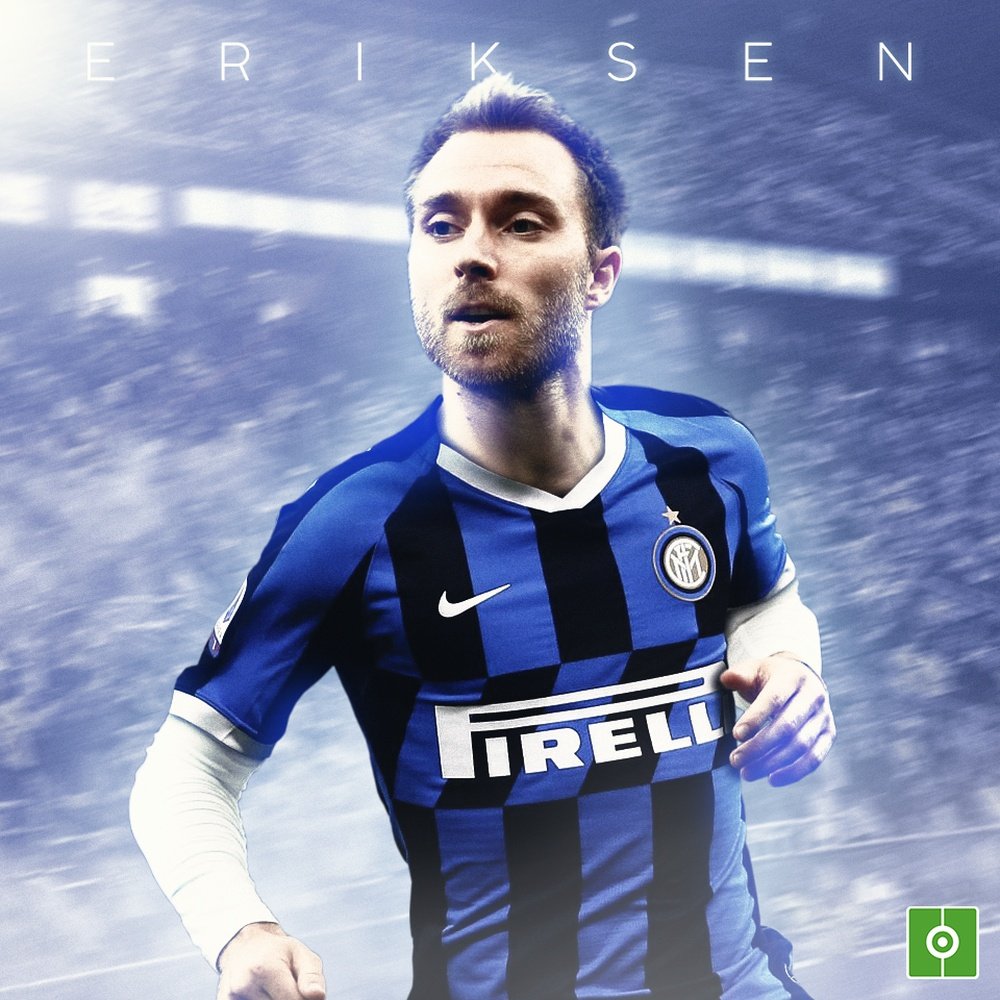 OFFICIEL : Christian Eriksen rejoint l'Inter Milan. AFP