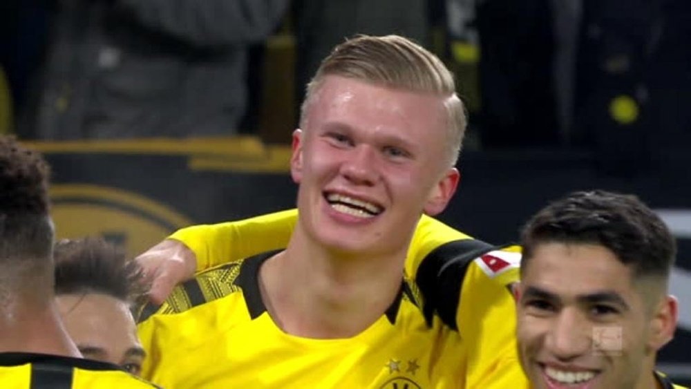 Los goles de Haaland en el Borussia Dortmund. DUGOUT