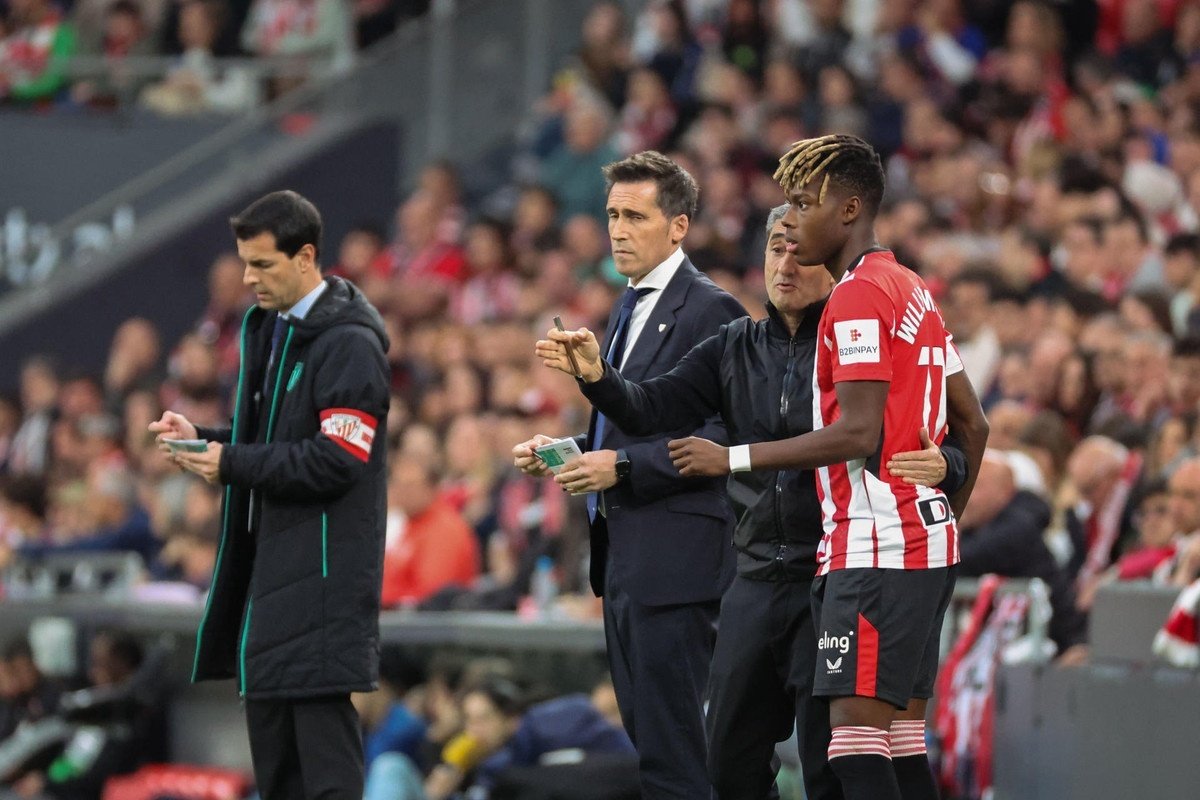 Se reactiva la 'opción Nico Williams' para el Barcelona. EFE