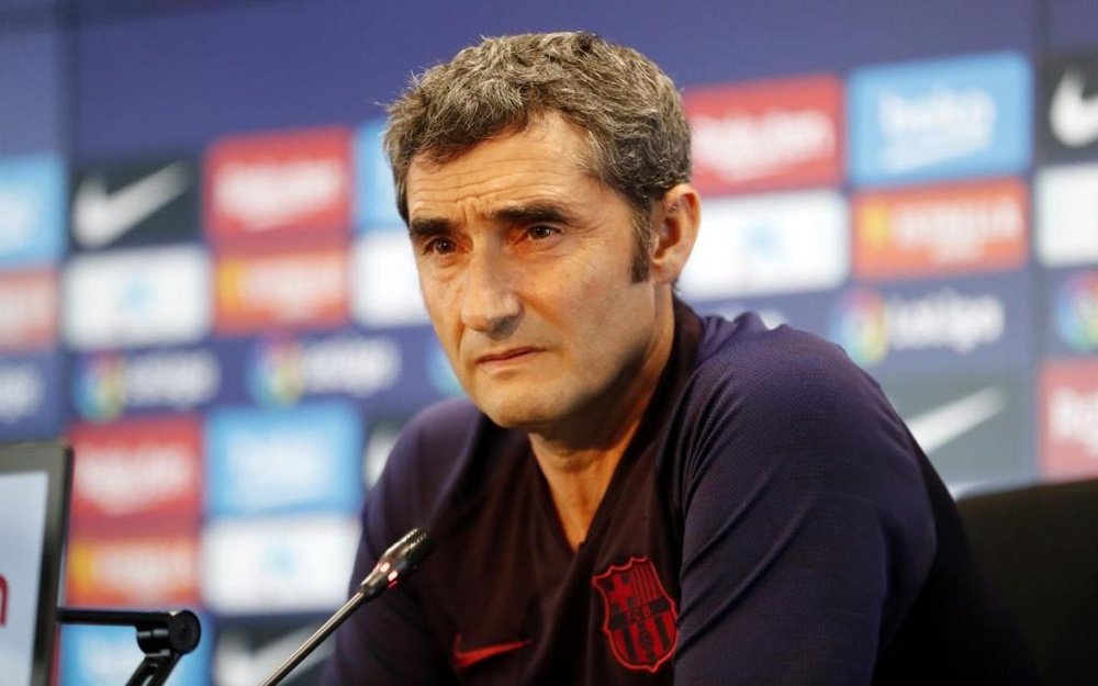 Valverde spoke to the press ahead of the Villarreal clash. FCBarcelona