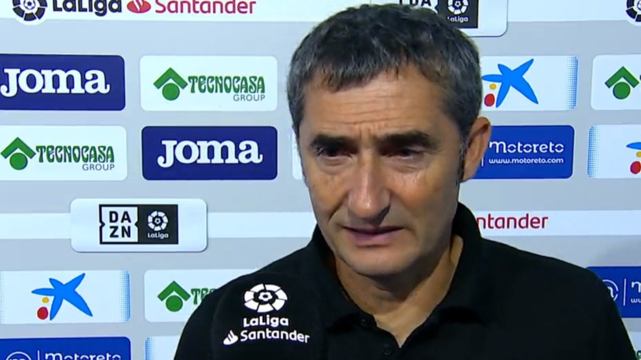 Ernesto Valverde, tras el partido ante el Getafe: 