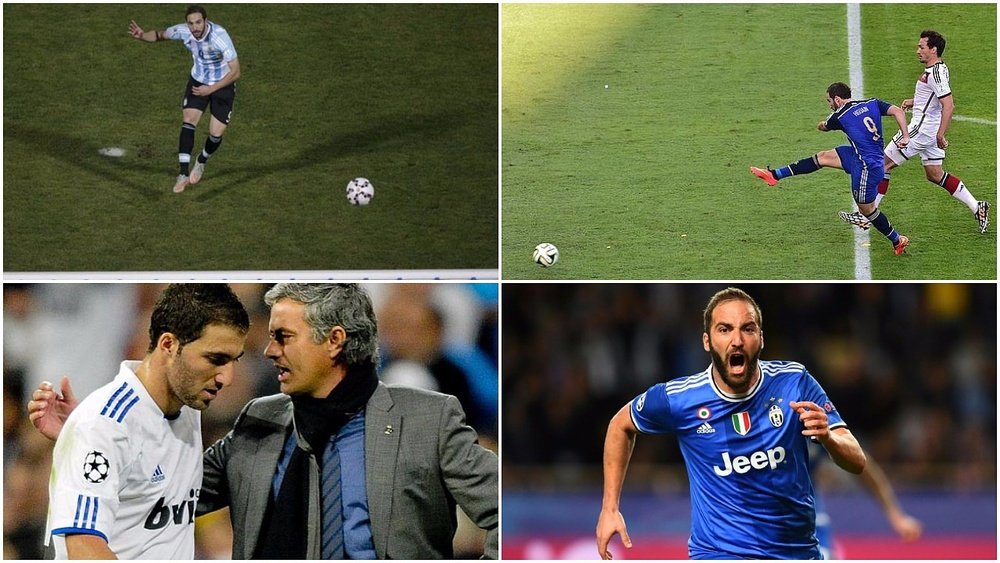 Higuain a de faibles performances en finale. BeSoccer