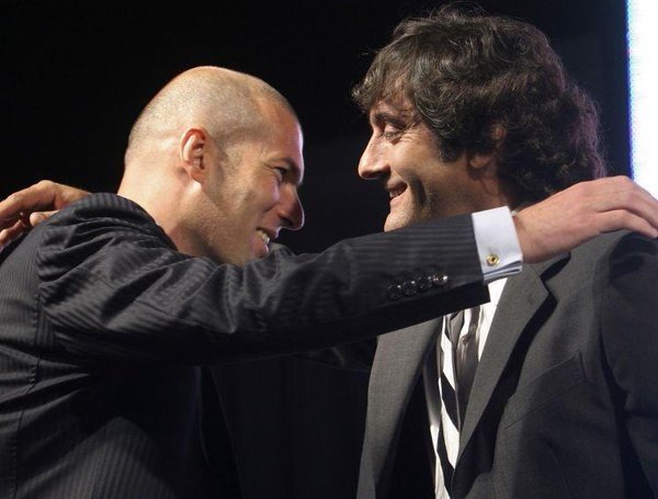 Es reconocida y pública la admiración de Zidane por Francescoli, su ídolo de pequeño. Twitter