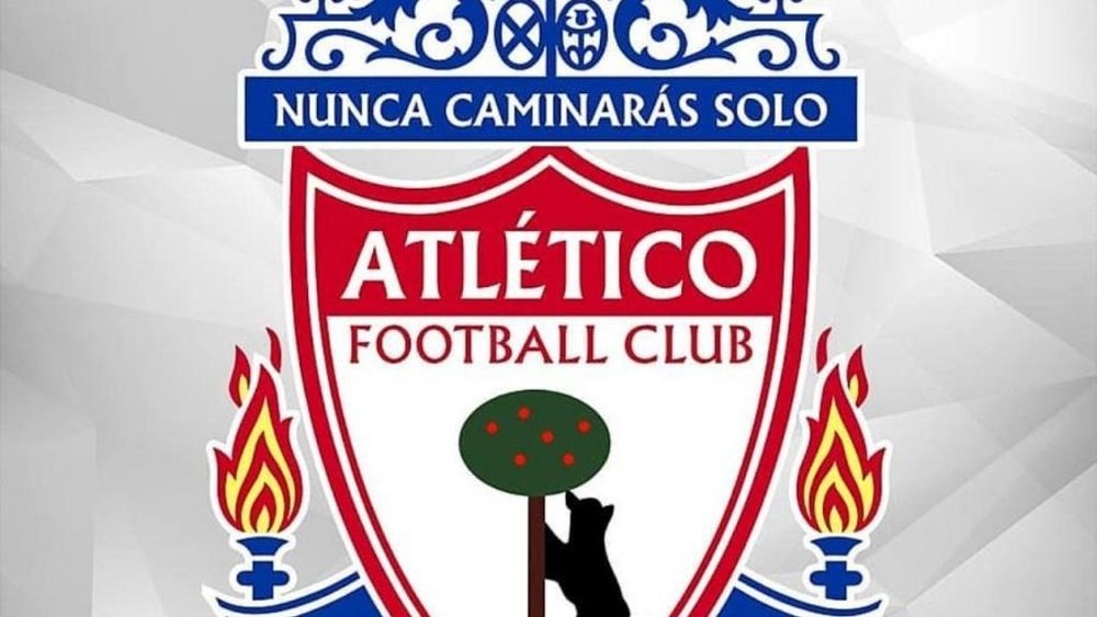 El Atlético creó debate en las redes. Twitter/PauloFutre