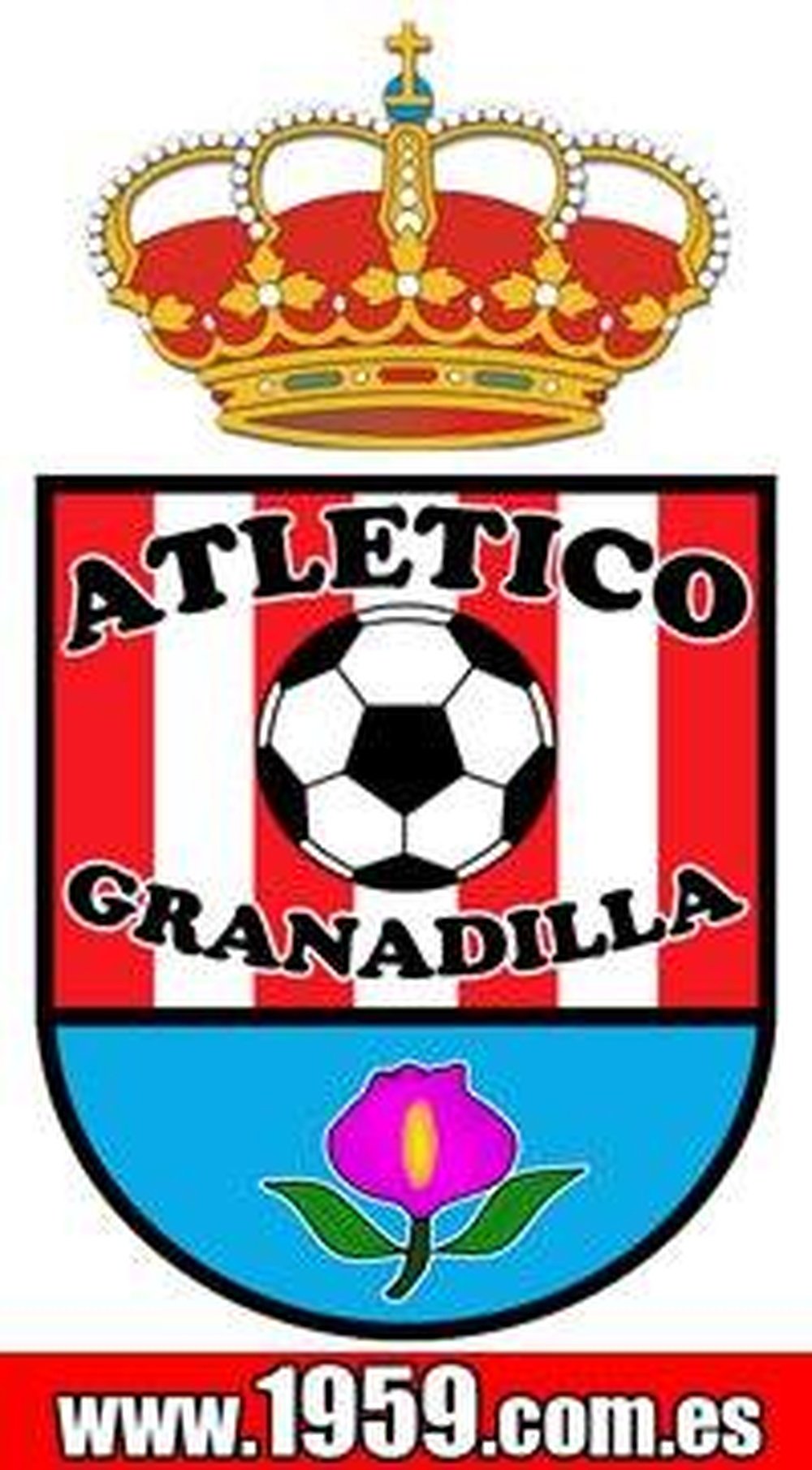 Escudo del Atlético Granadilla. Facebook
