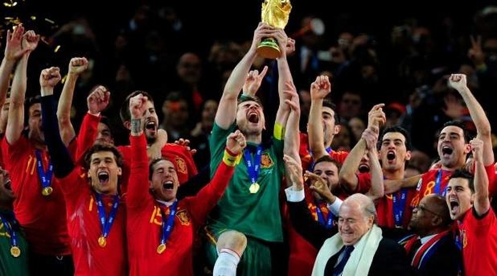 Iker rememoró aquel gran momento de España. EFE