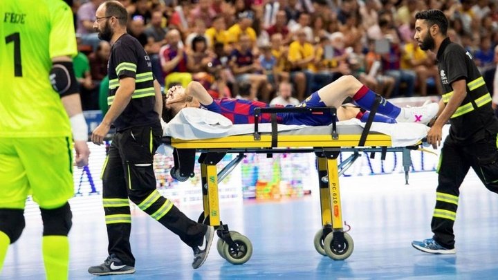 Andreu Plaza aseguró que la lesión de Esquerdinha 