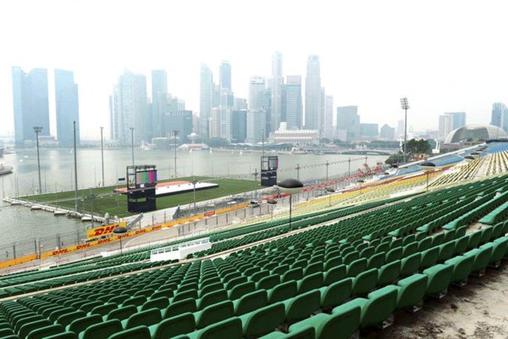 Estadio Marina Bay. Twitter