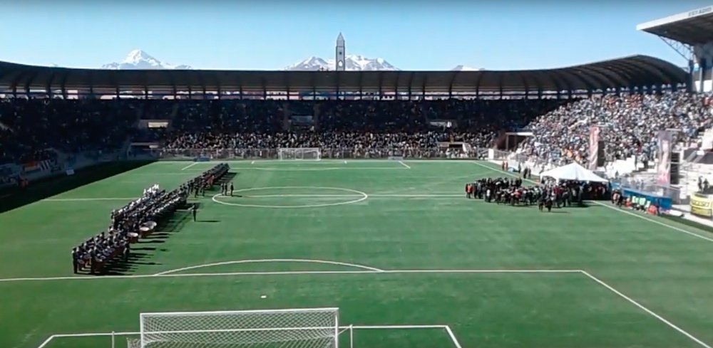 El Alto podría acoger competiciones internacionales. Captura/YouTube