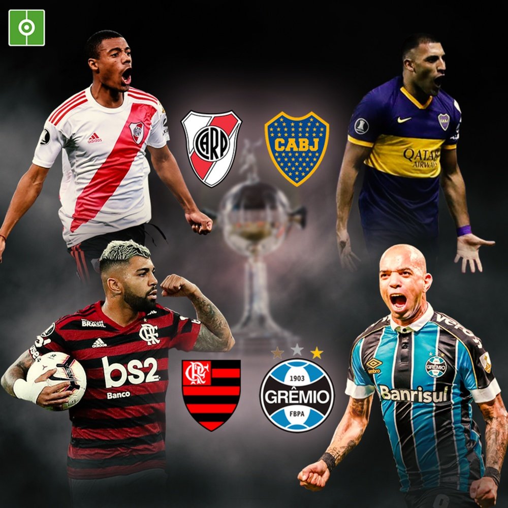Essas são as semifinais da Copa Libertadores 2019. BeSoccer