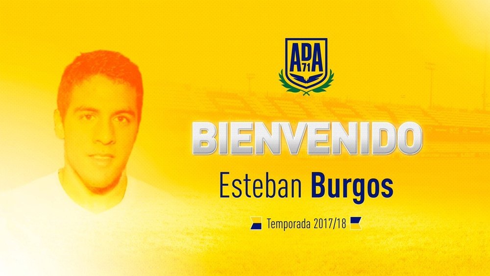 Esteban Burgos, nuevo jugador del Alcorcón. ADAlcorcón