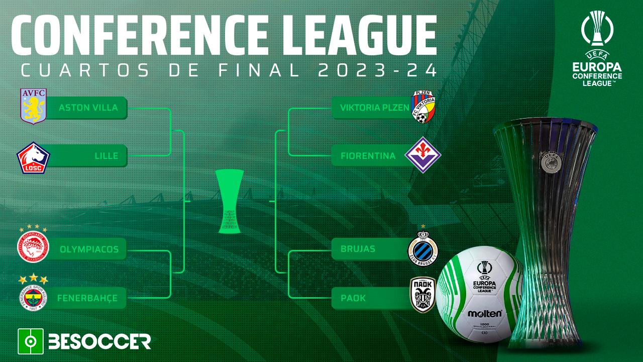 Así Quedan Los Cuartos De Final De La Conference League 2023-24