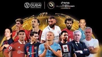 Estos son los nominados a los Globe Soccer Awards 2022. GlobeSoccerAwards