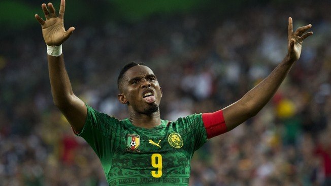 Eto'o apoiará Camarões na final da Copa da África