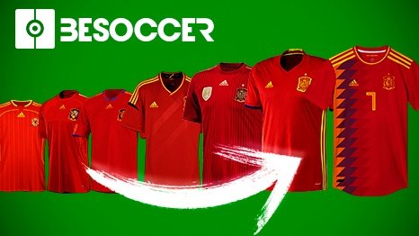 sacudir Magnético Matemático Cómo ha evolucionado la camiseta de la Selección de España?
