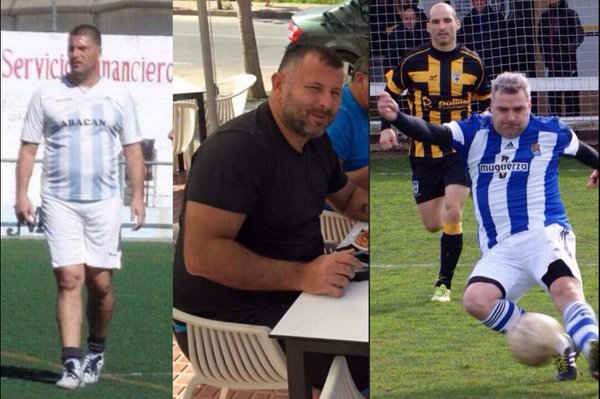 10 Ex professional footballers that have let their weight slip