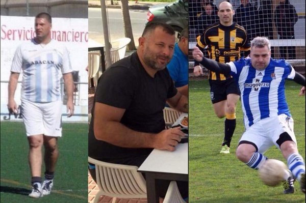 Ex futbolistas que se han dejado de cuidar tras abandonar la élite del fútbol. Twitter