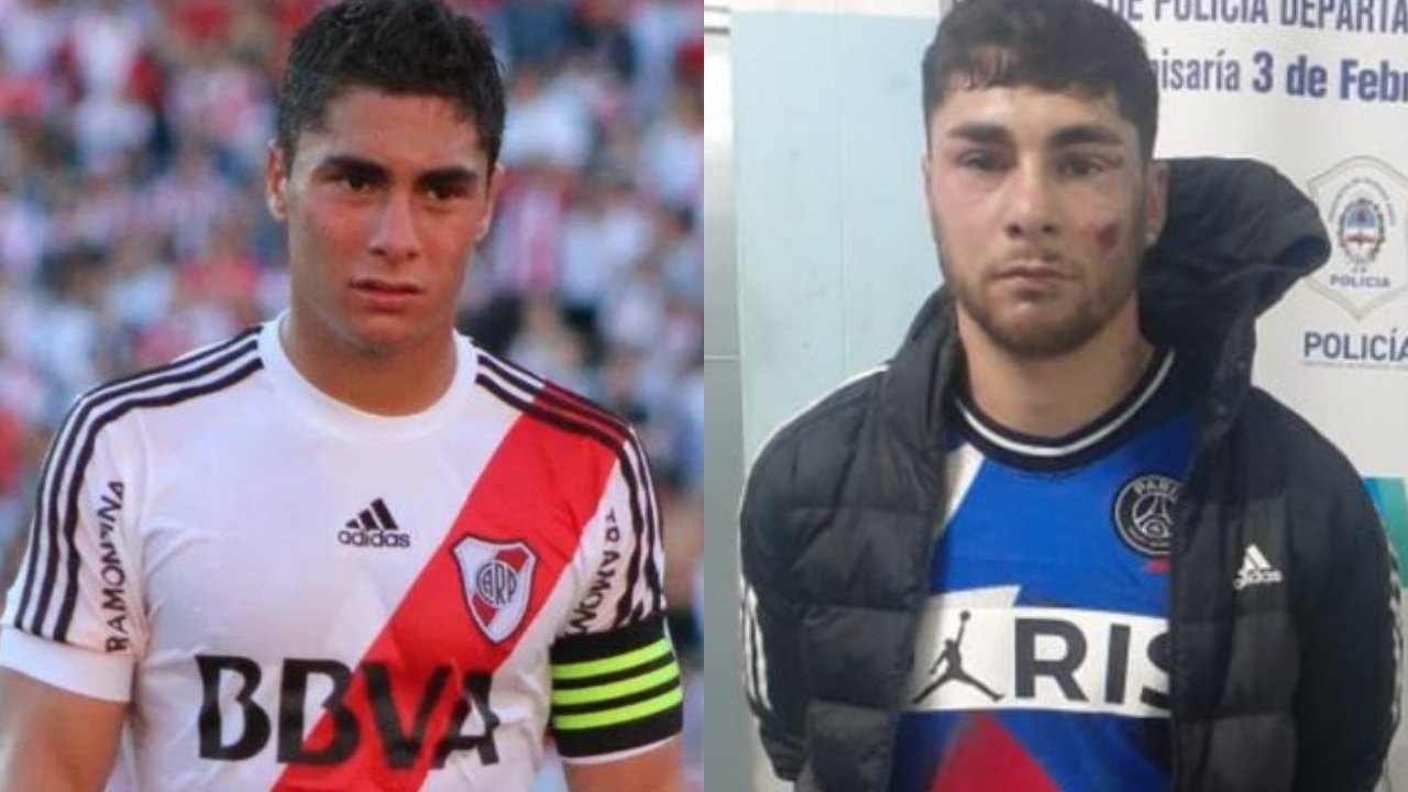 Un ex futbolista de River, detenido por intento de robo
