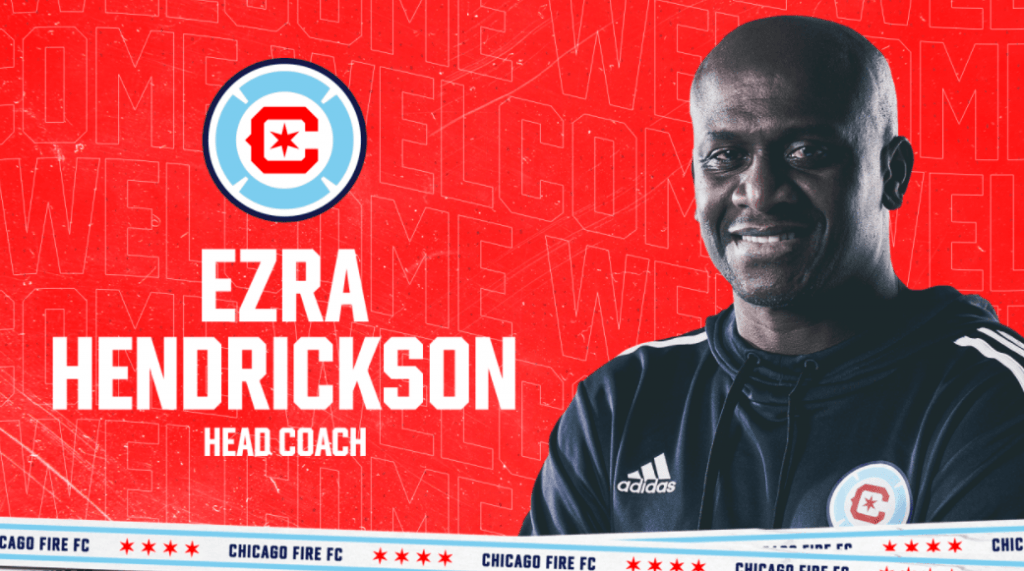 Hendrickson, o novo treinador do Chicago Fire