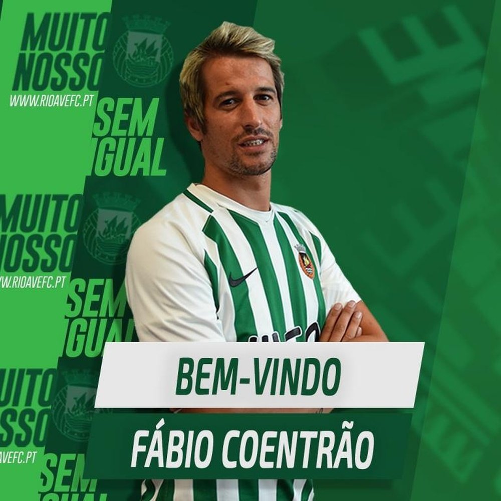 Coentrao retrouve son équipe. Twitter/RioAve_FC