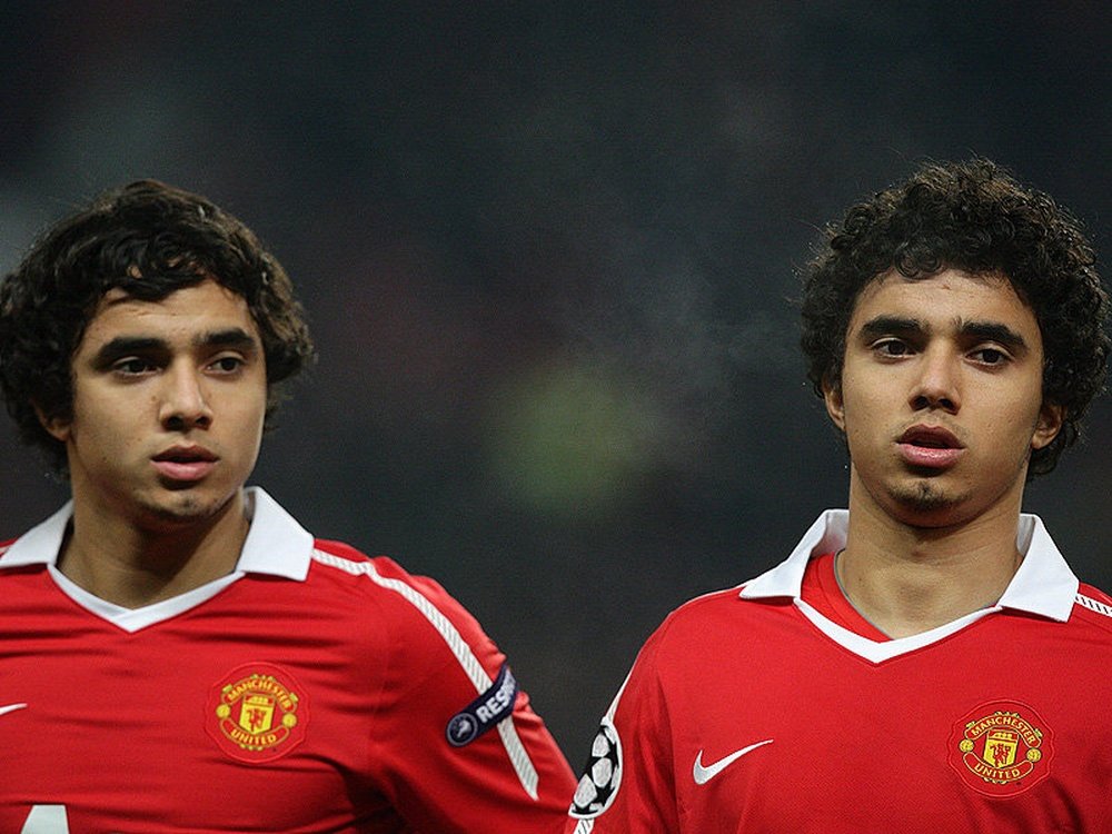 Rafael and Fabio da Silva both played for Manchester United. AFP
