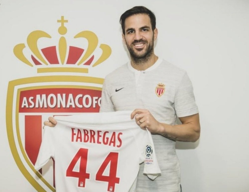 Fàbregas se mostró disponible para jugar ante el Olympique de Marsella. ASMonaco