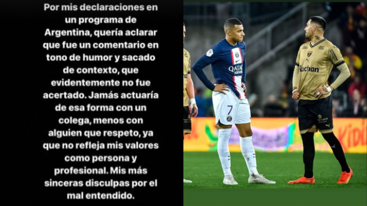 Facundo Medina aclaró su malentendido con Mbappé: "Nunca lo mandaría en  ambulancia"