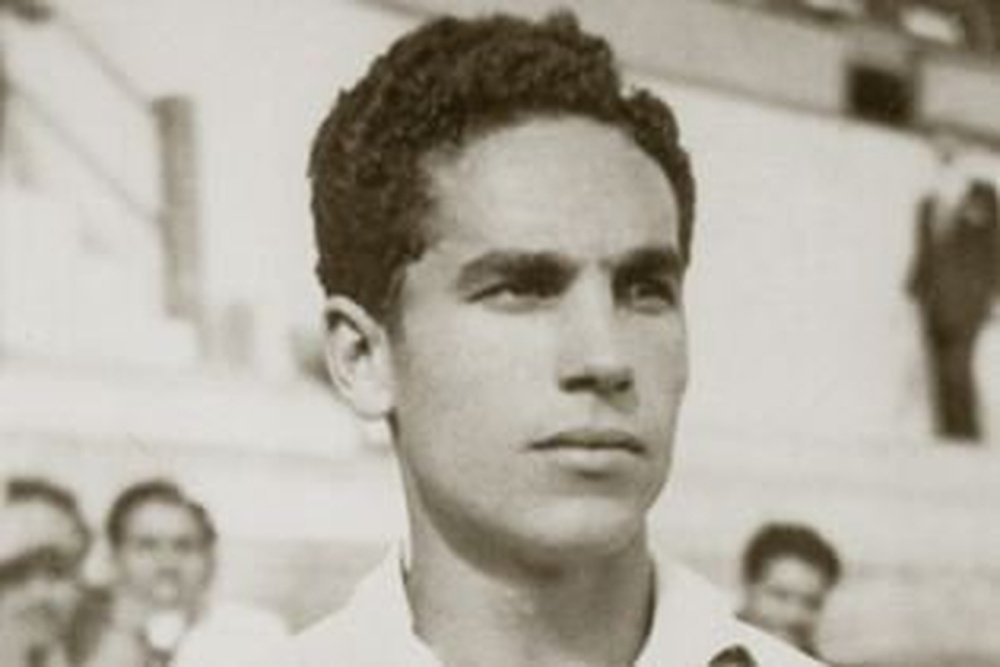 Luis Brito González fue jugador de Las Palmas en 1950. Twitter/LasPalmas