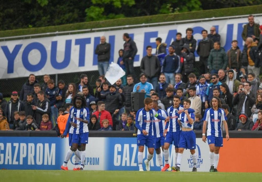 FC Porto é campeão da UEFA Youth League. Twitter @FCPorto