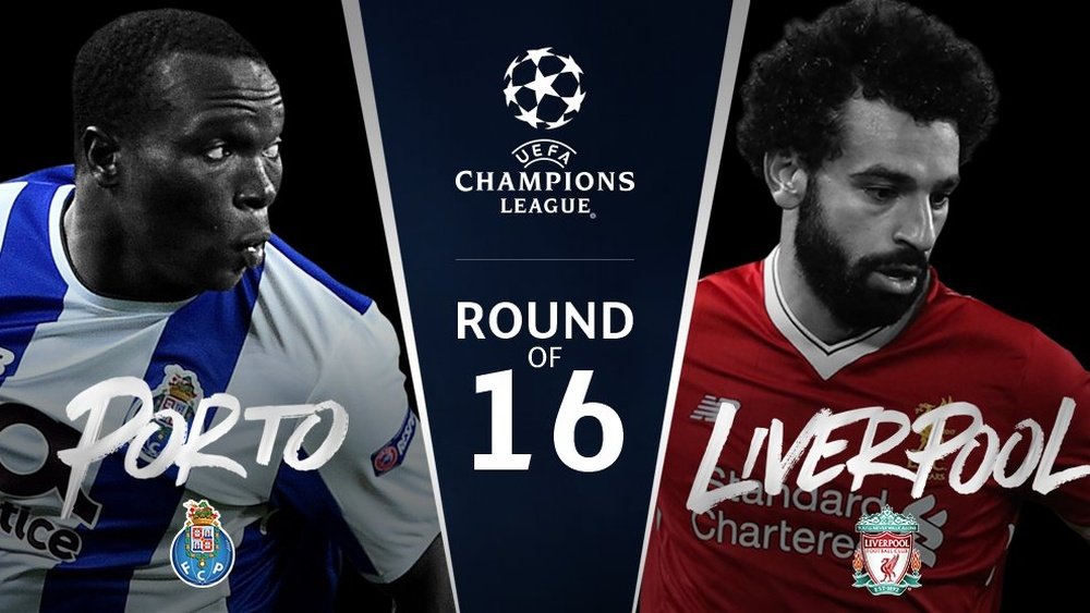 FC Porto-Liverpool nos oitavos de final da Champions. UEFA