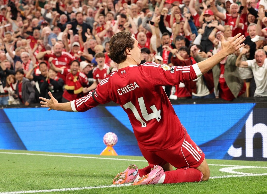 Chiesa, Anfield hero on Premier League debut: 