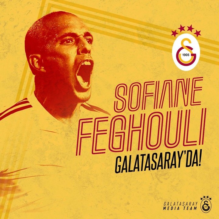 OFICIAL: Feghouli reforça o Galatasaray