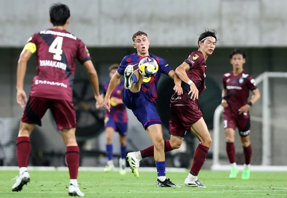 Manchester United target Fermin Lopez. EFE