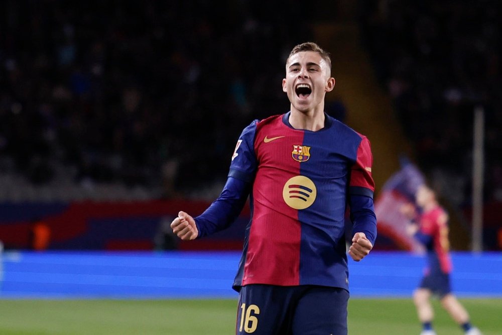 Fermin Lopez stole the show against Valencia with 2 goals and 2 assists. EFE