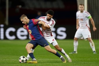 Yamal has only missed one UCL clash since his debut in the competition. EFE