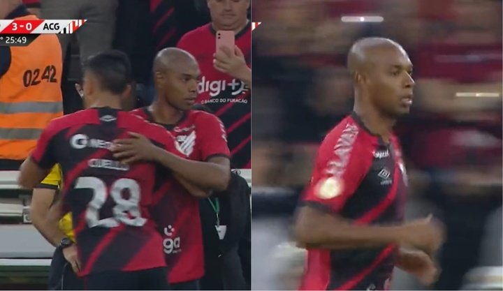 Momento mágico: Fernandinho jugó con Paranaense 17 años después y dio una asistencia