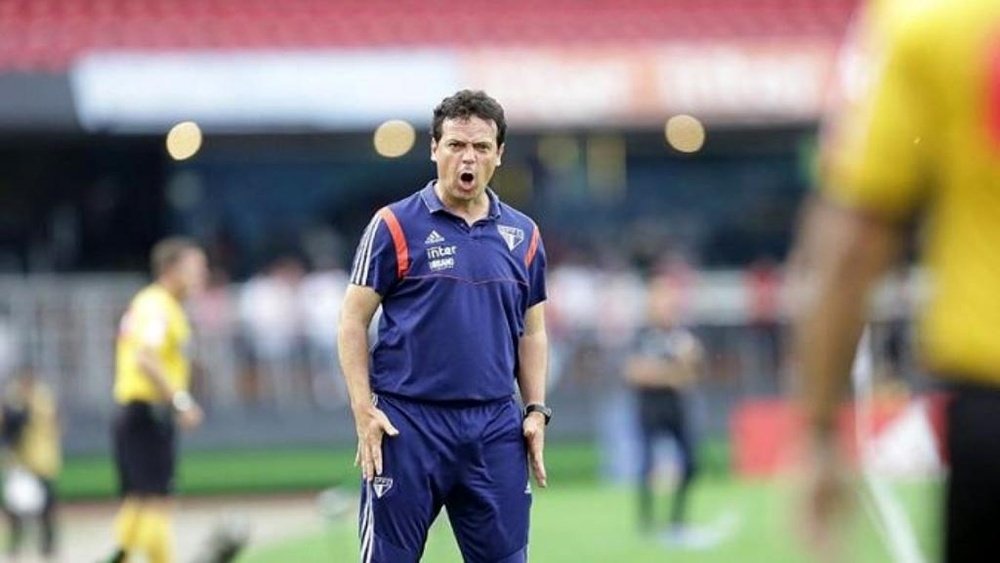 Fernando Diniz, treinador do São Paulo. SaoPauloFC