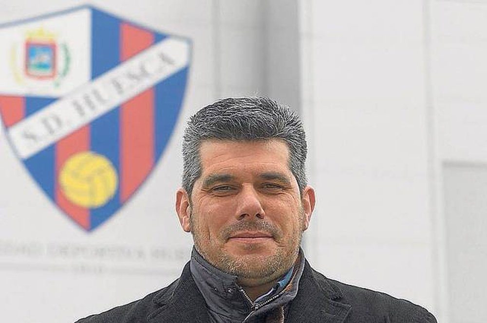 Losfablos ha sido el único presidente de la SD Huesca desde su transformación en SAD. Heraldo