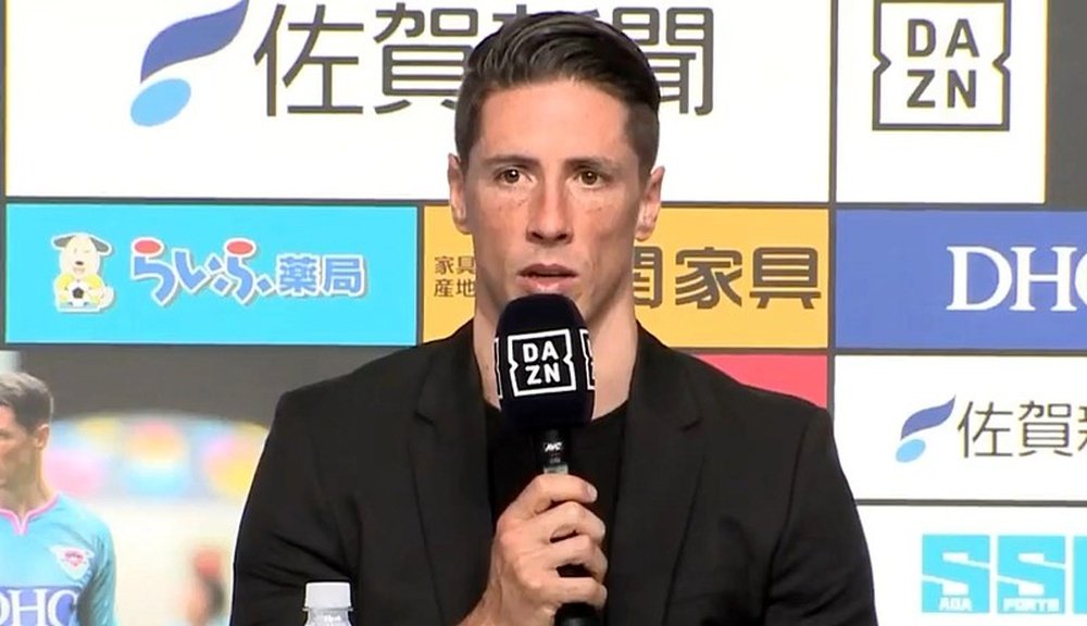 Torres discussed his reasons for retirement on Sunday morning. Captura/DAZN
