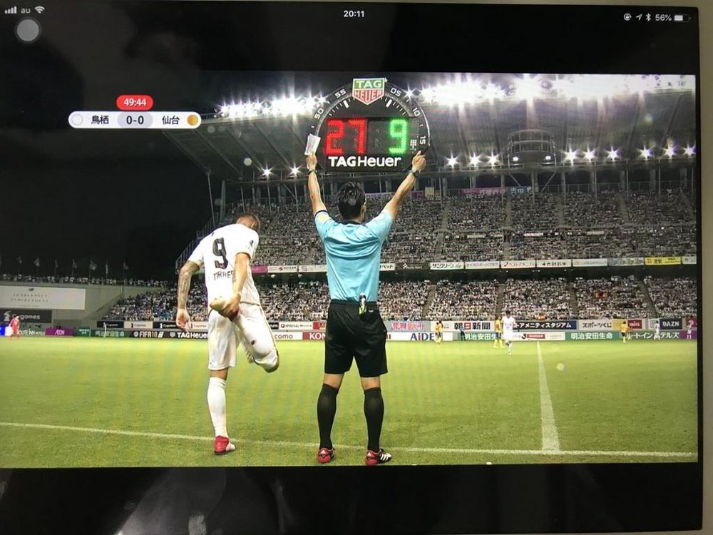 Fernando Torres débute au Japon. Capture