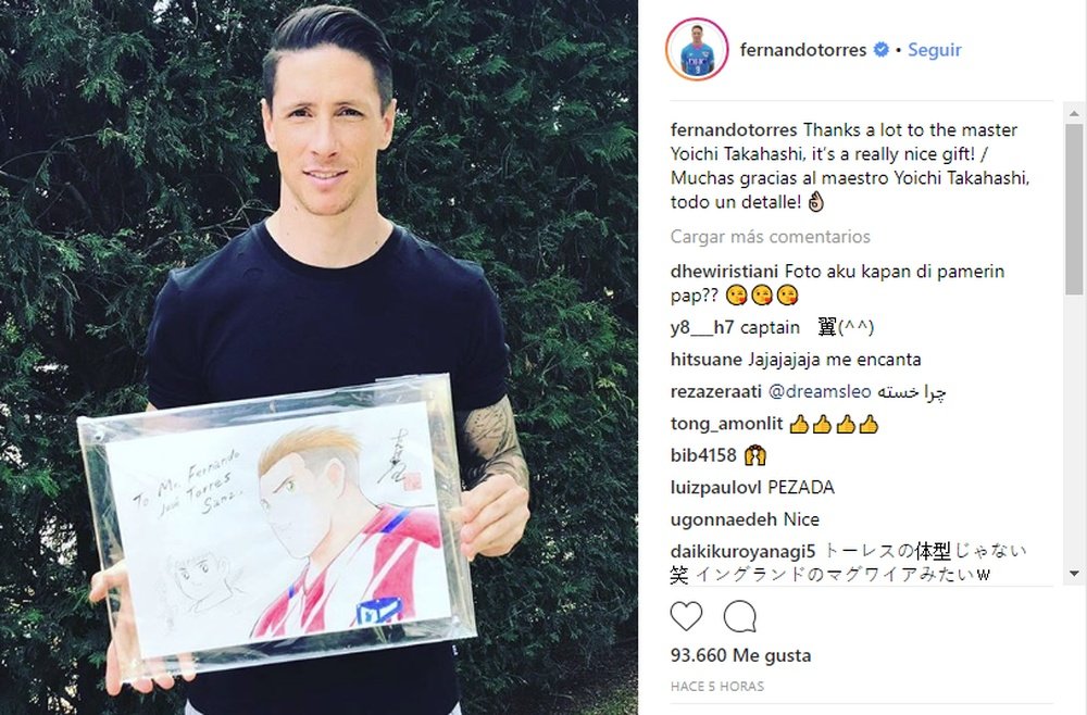 Torres peut être fier d'être un personnage créé par le dessinateur d'Olivier et Tom. Fernando Torres