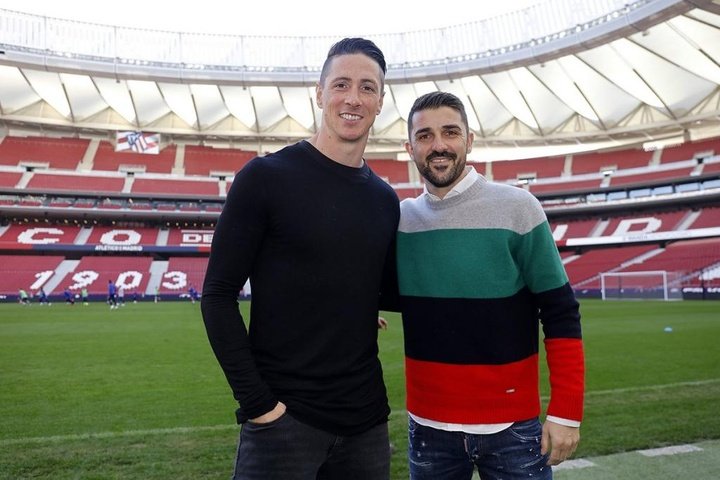 David Villa rend hommage à Fernando Torres