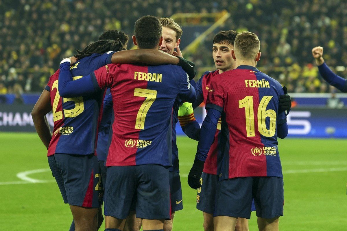 El Barcelona viene de ganar en Dortmund. EFE